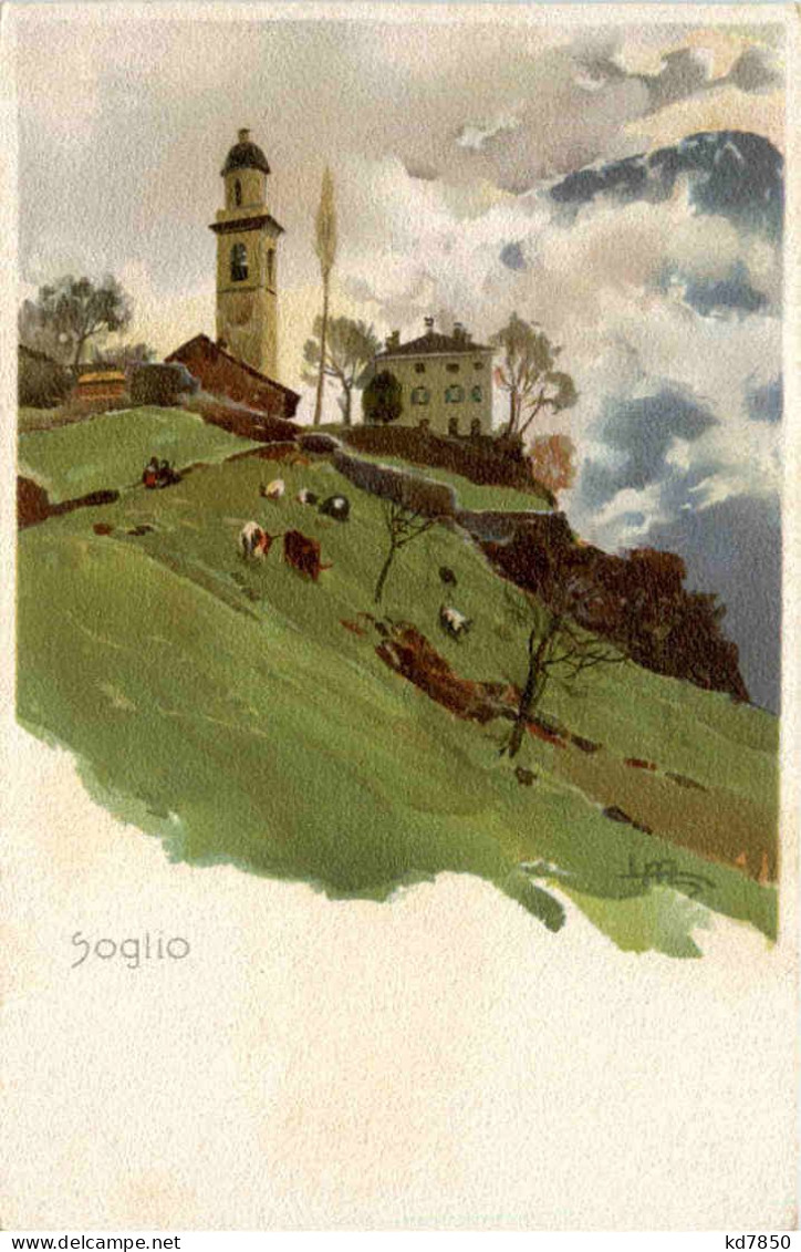 Soglio - Künstlerkarte - Soglio