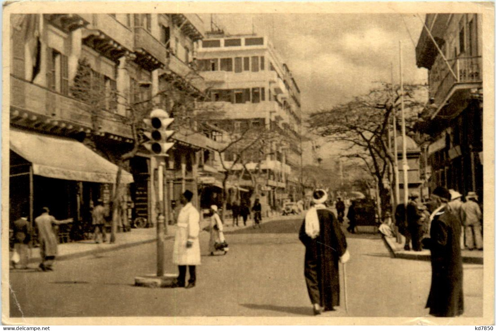 Port Said - The Boulevard Fouad - Port Said