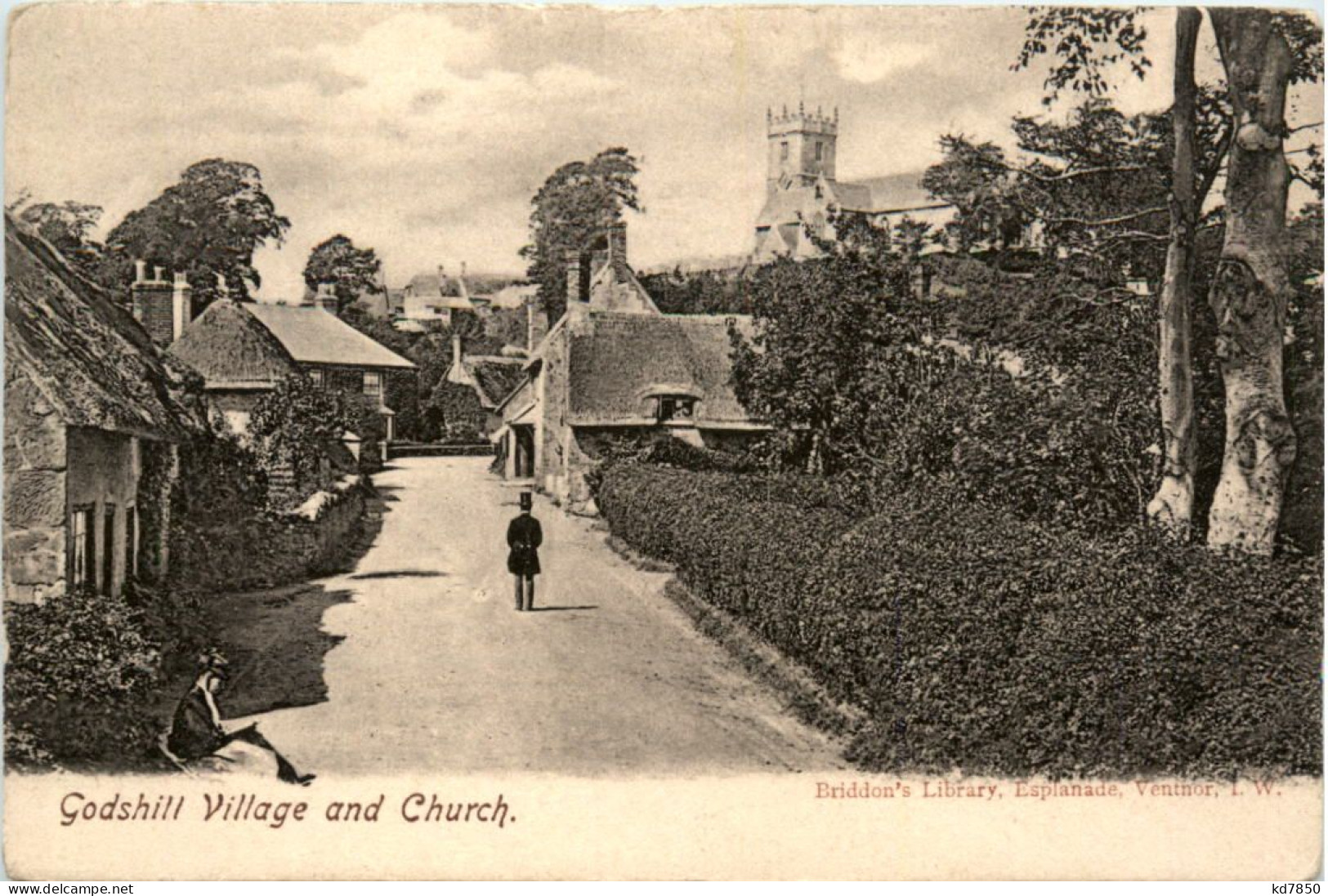 Godshill Village And Church - Sonstige & Ohne Zuordnung