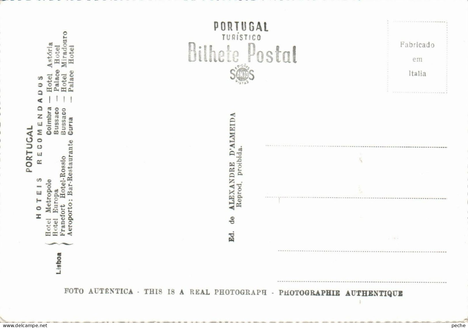 N°1294 Z -cpsm Bussaco -palace Hotel- - Aveiro