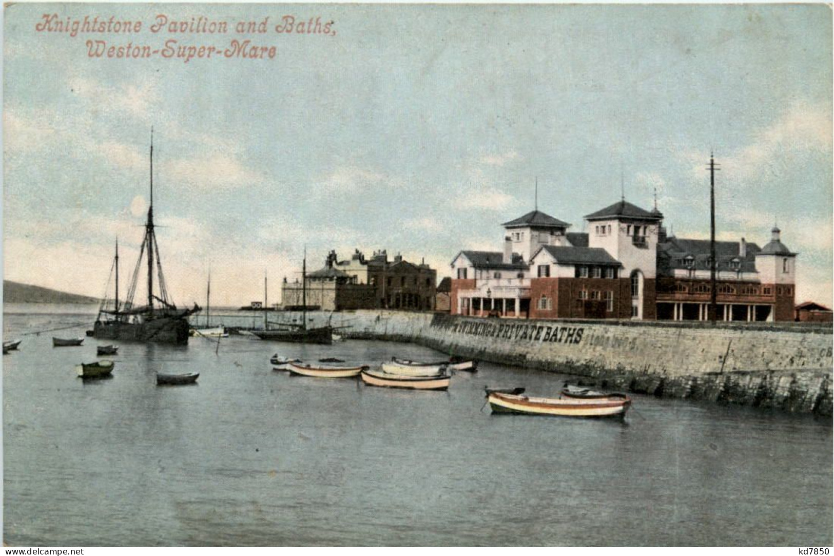 Weston-Super-Mare - Knightstone Pavillion And Baths - Andere & Zonder Classificatie