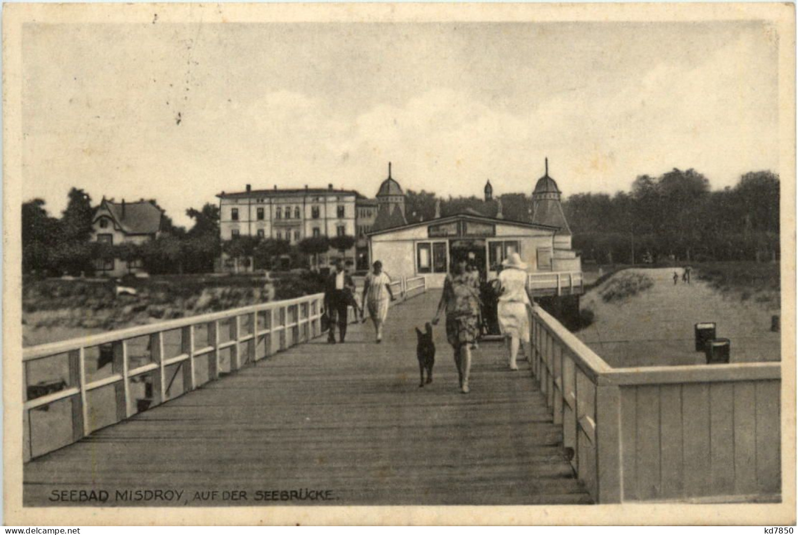 Seebad Misdroy - Auf Der Seebrücke - Pommern