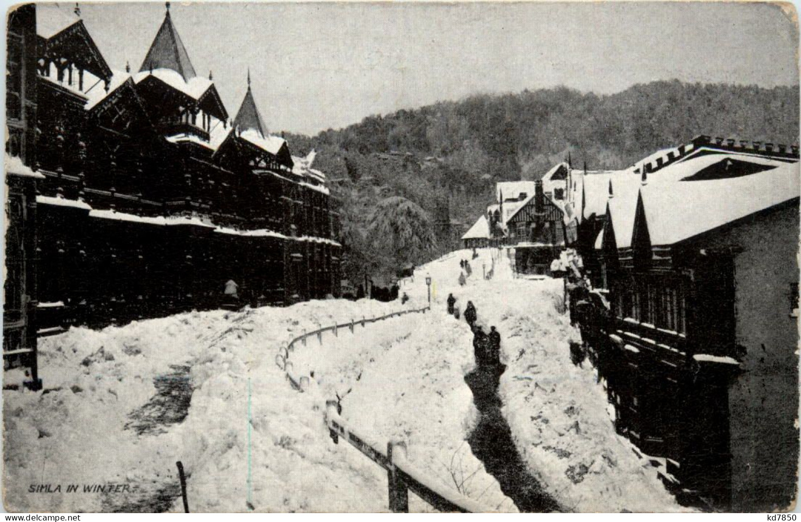 India - Simla In Winter - India