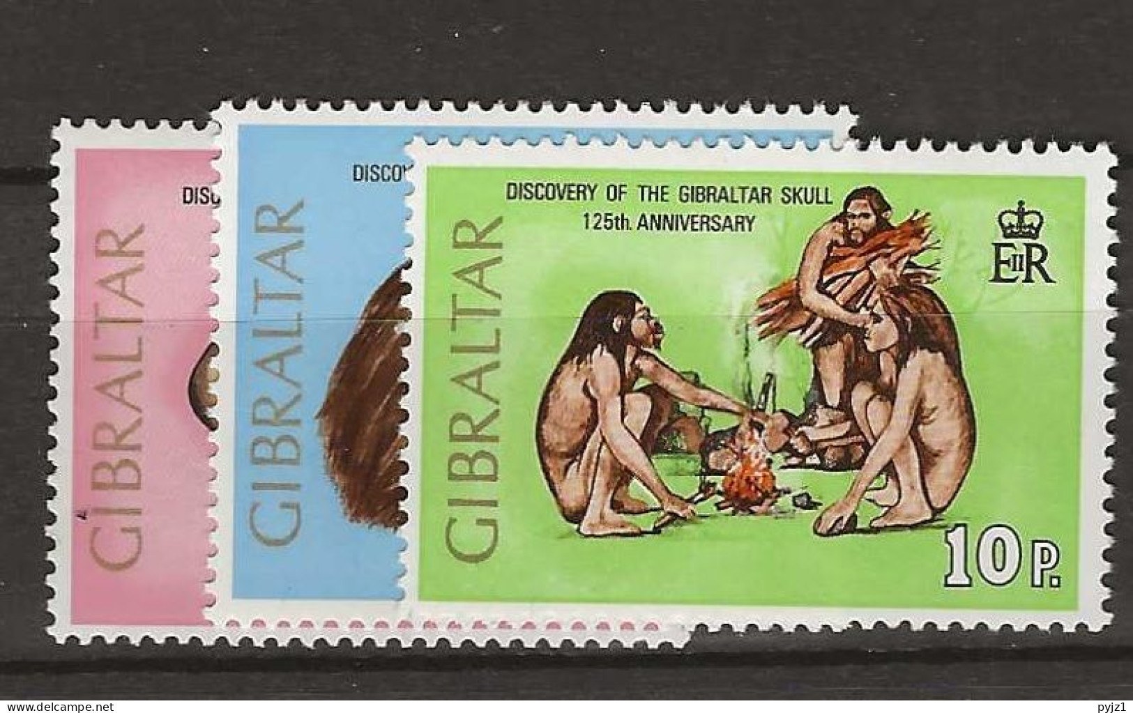 1973 MNH Gibraltar Mi 299-301 Postfris ** - Gibilterra