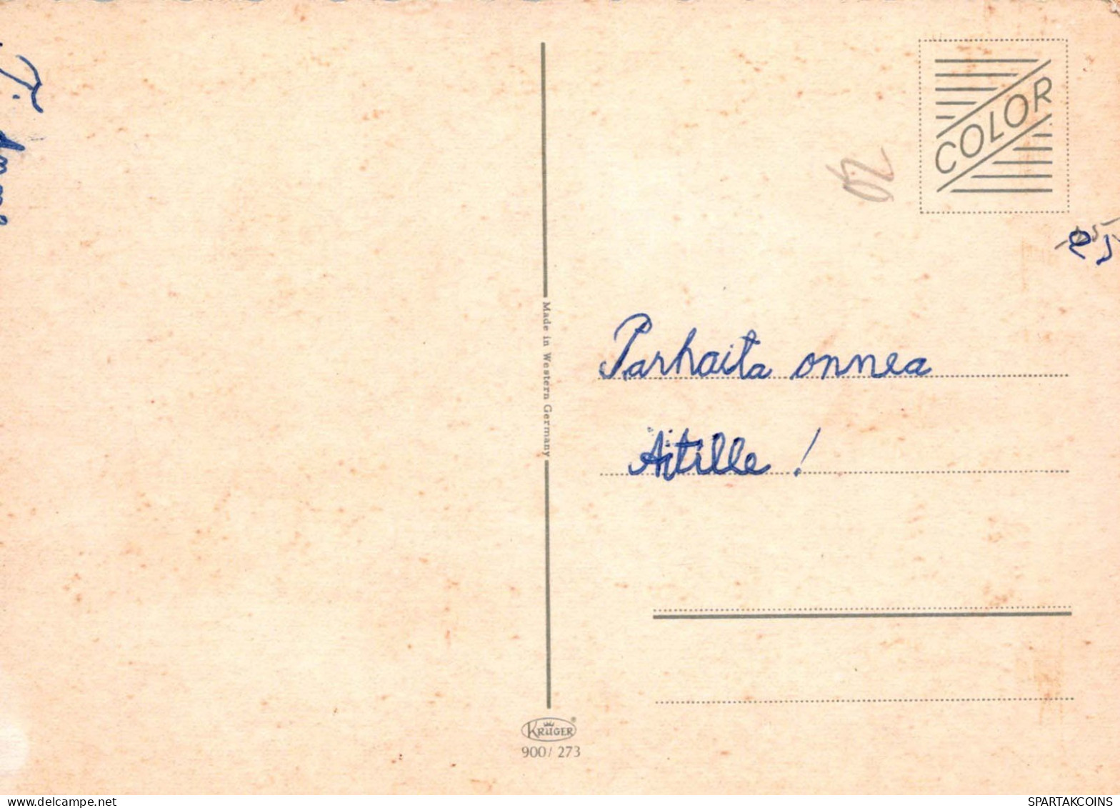 FIORI Vintage Cartolina CPSM #PAR914.IT - Flores