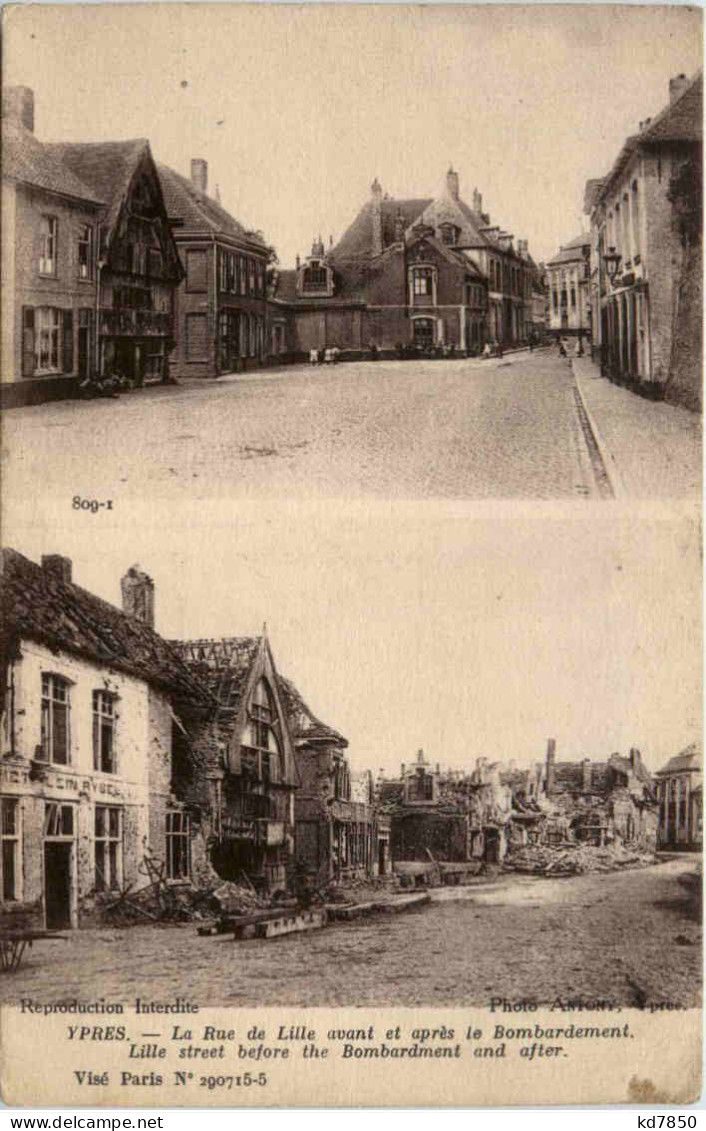 Ypres - LA Rue De Lille - Ieper