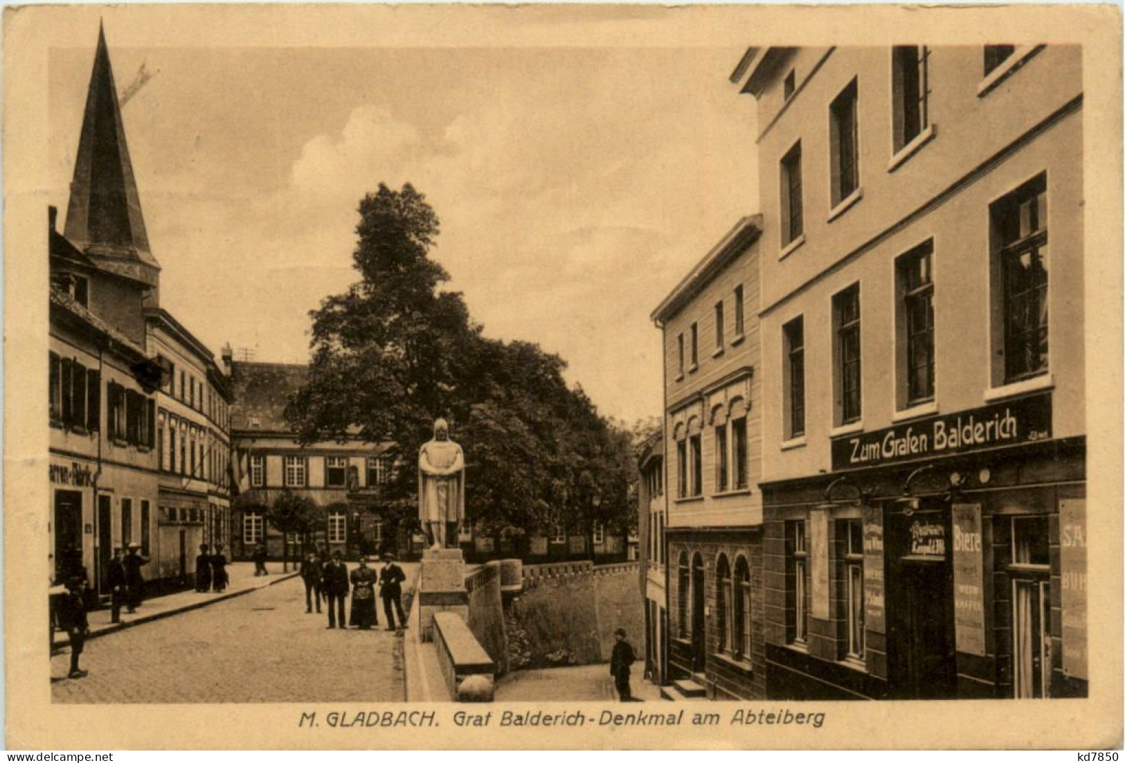 Mönchengladbach - Graf Baldrich-Denkmal - Mönchengladbach