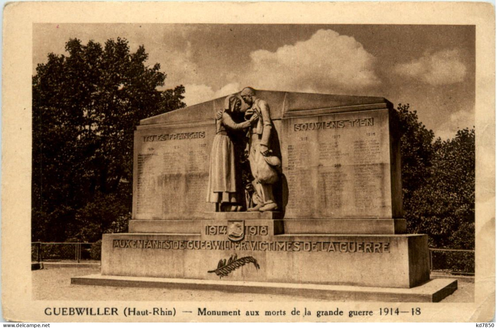 Guebwiller - Monument Aux Morts - Guebwiller