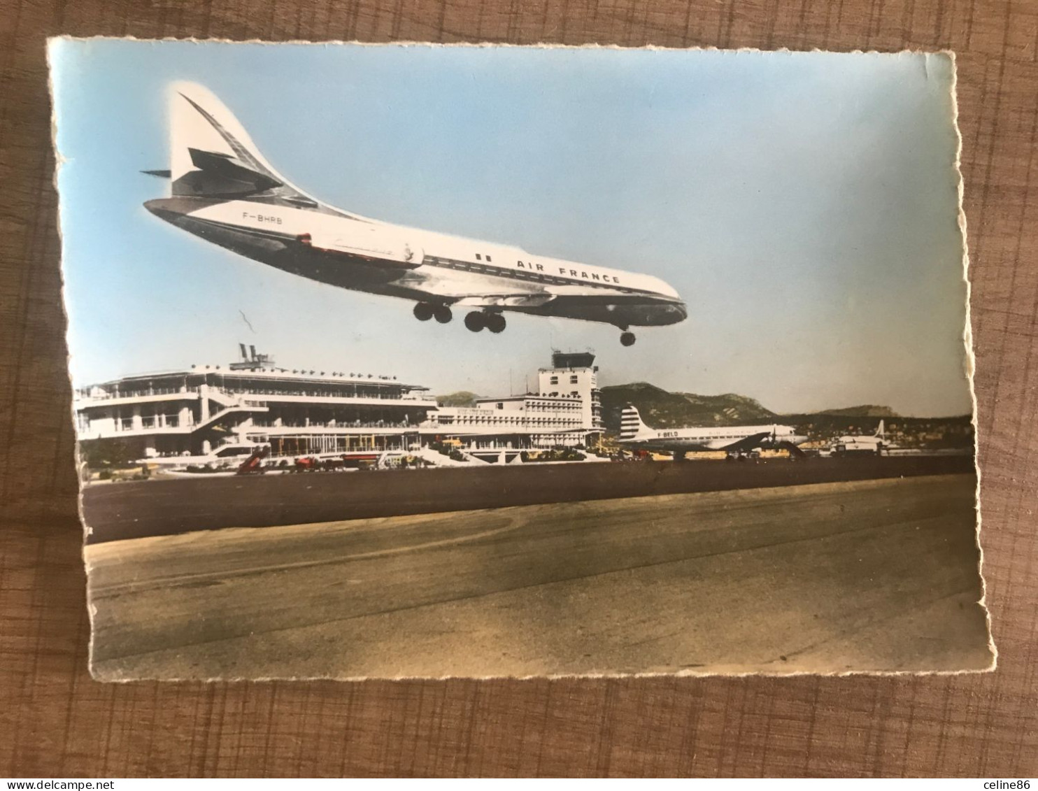 NICE L'aéroport Nice Cote D'Azur L'arrivée De La Caravelle - Luchtvaart - Luchthaven