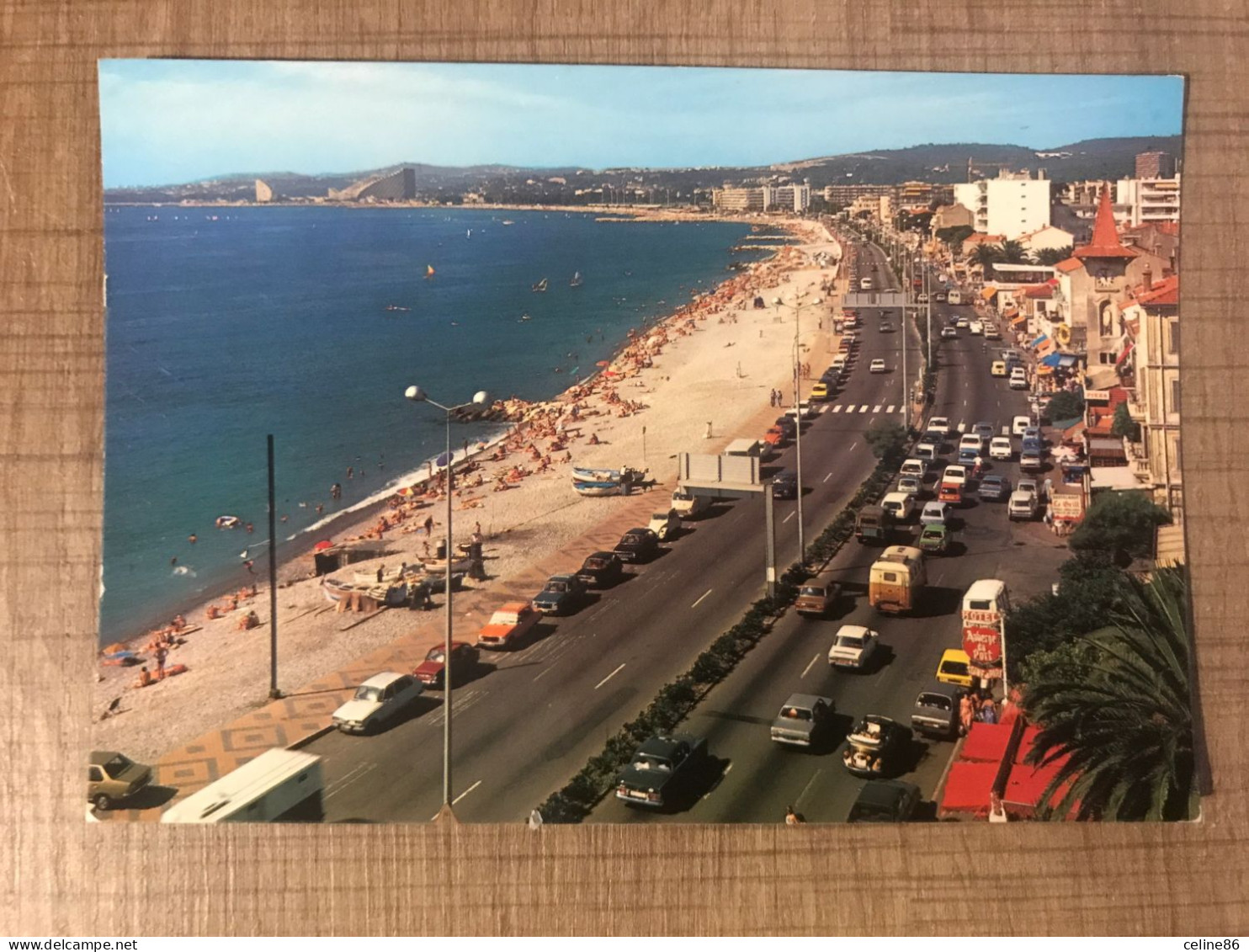 CAGNES SUR MER Les Plages La Promenade Et Au Fond Marina Baie Des Anges - Cagnes-sur-Mer