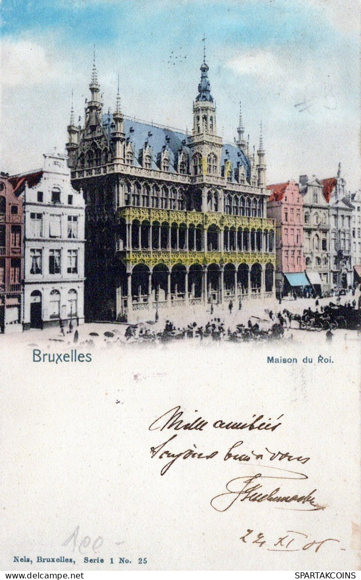 BELGIO BRUXELLES Cartolina CPA #PAD659.IT - Bruxelles-ville