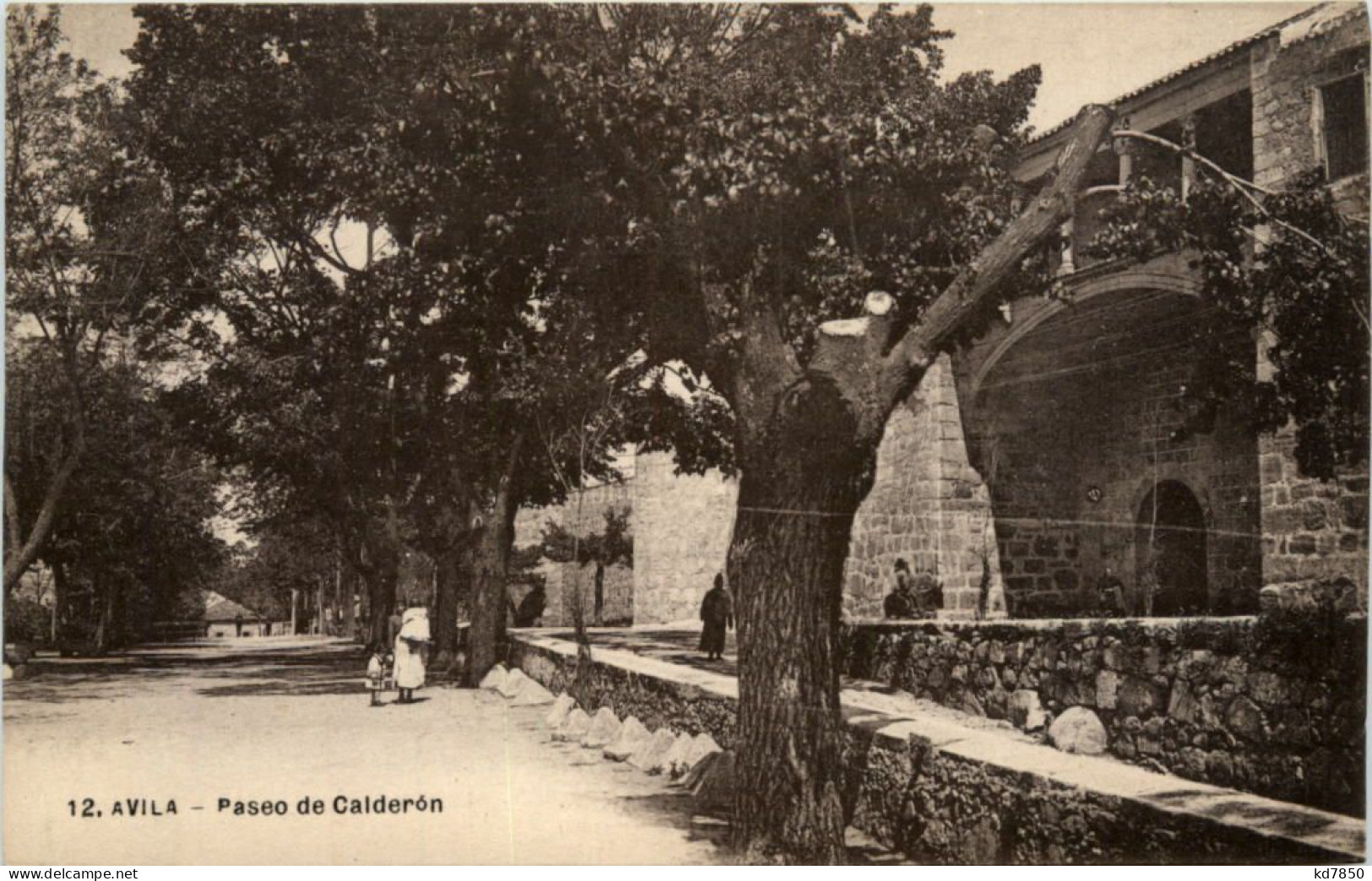 Avila - Paseo De Calderon - Otros & Sin Clasificación