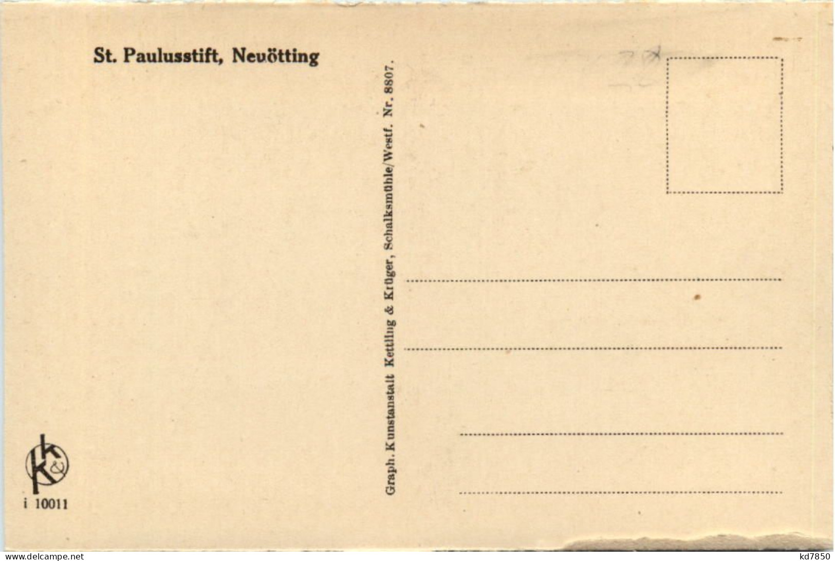 Neuötting, St. Paulusstift, Vorderansicht - Altoetting