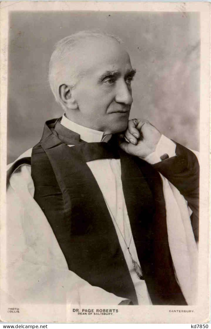 Dean Of Salisbury - Dr. Page Roberts - Salisbury