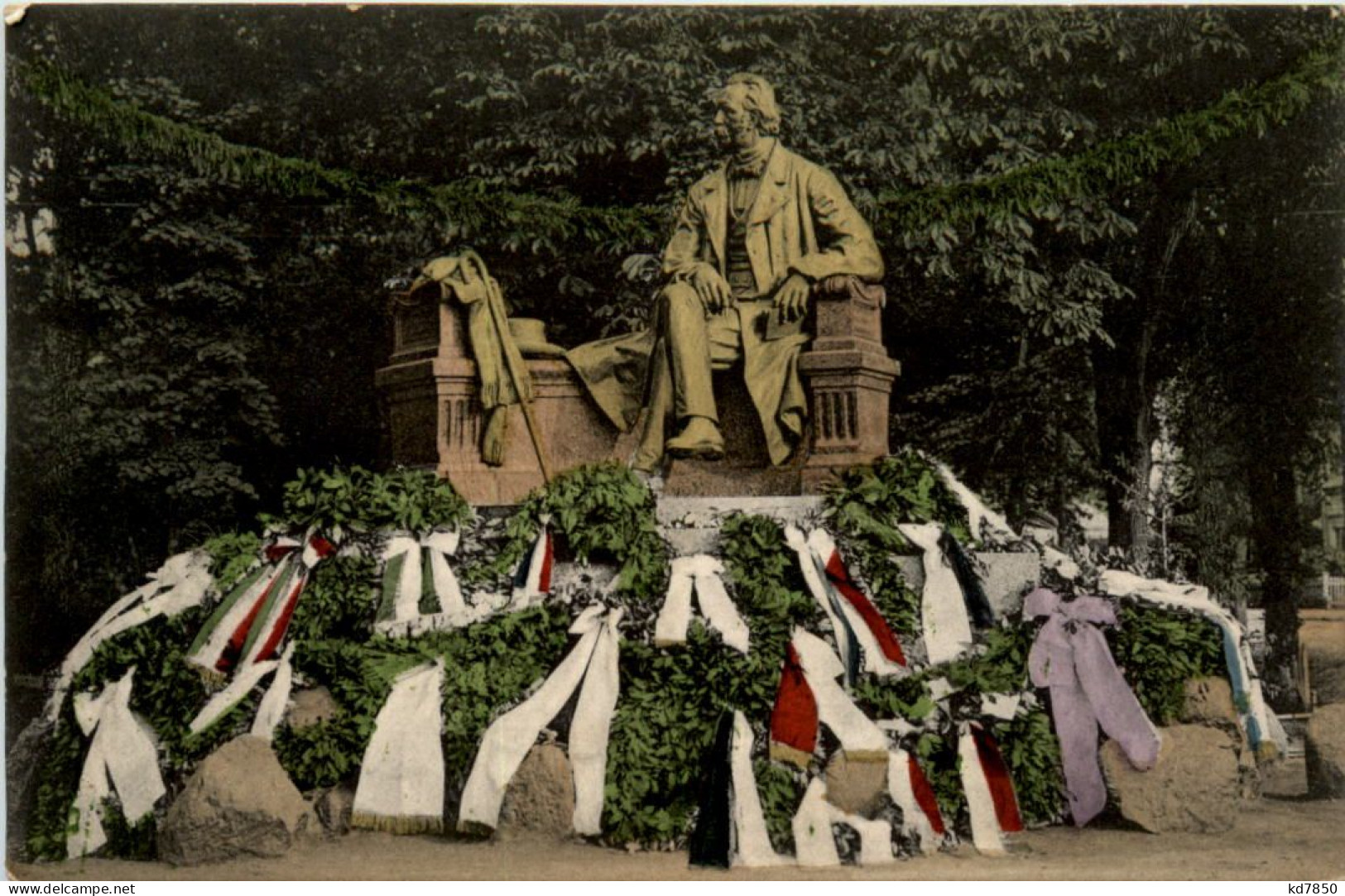 Gruss Aus Neu-Ruppin - Denkmal Des Dichters Theodor Fontane - Neuruppin