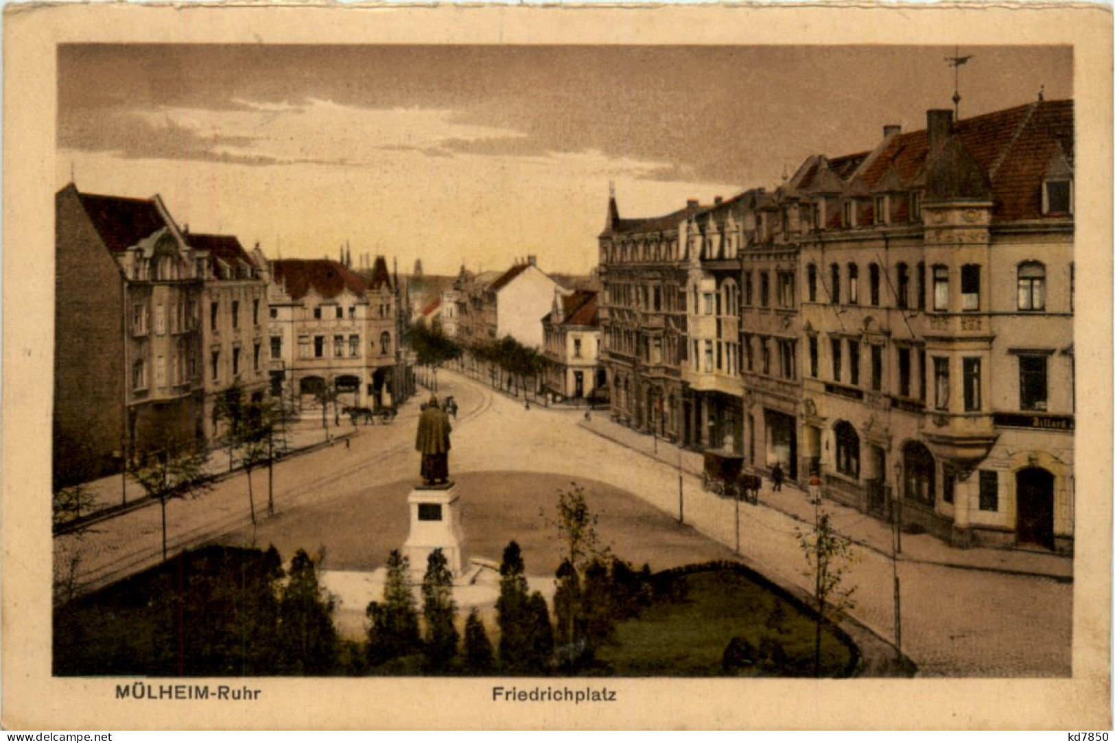 Mülheim-Ruhr, Friedrichplatz - Mülheim A. D. Ruhr