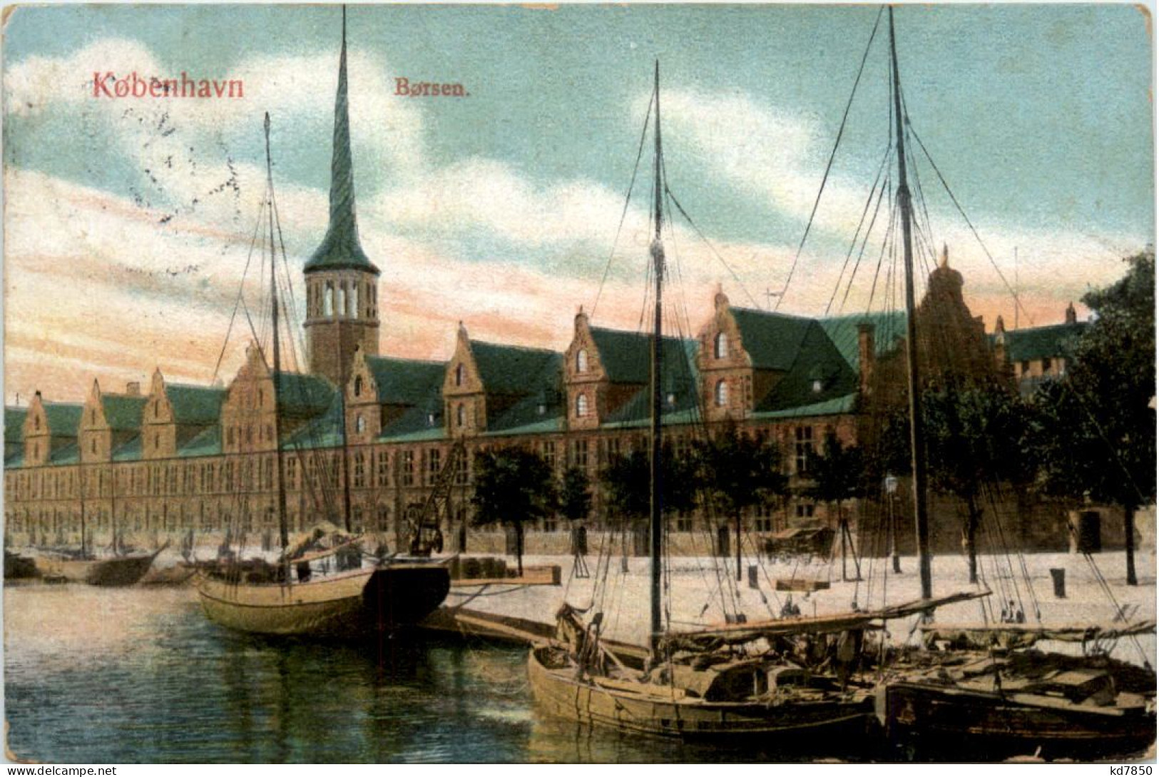 Kobenhavn - Borsen - Dänemark