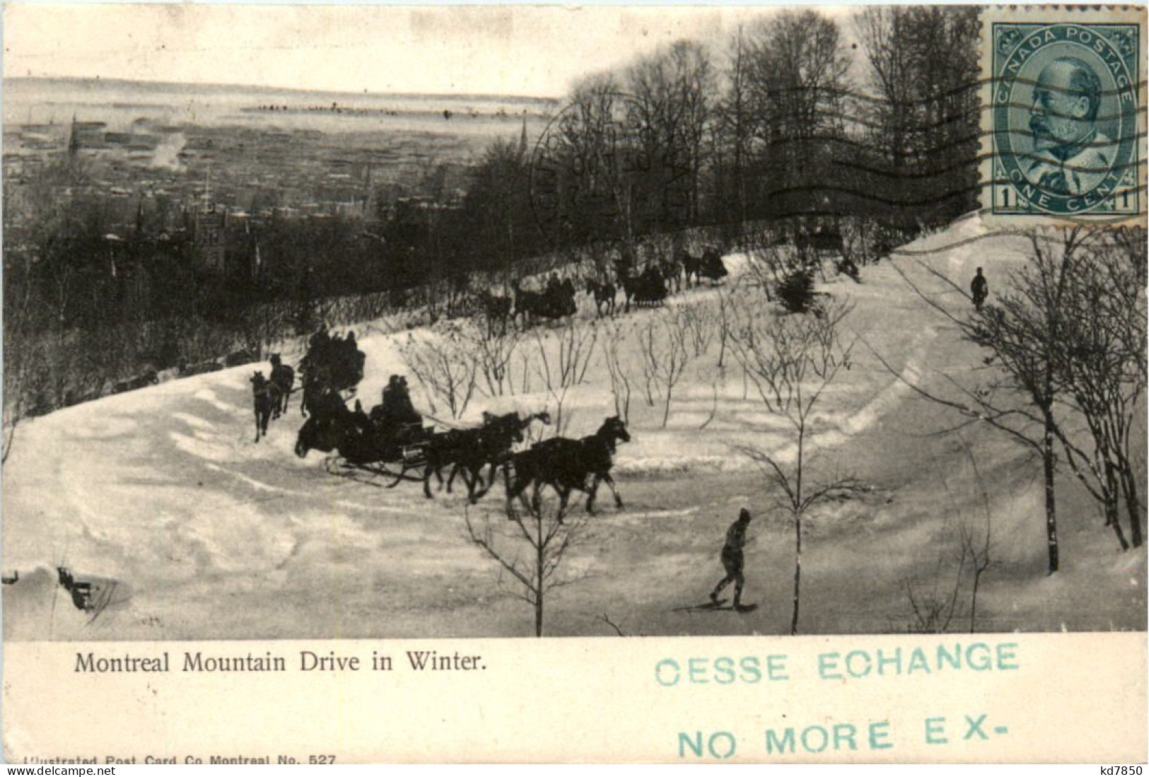 Montreal Mountain Drive In Winter - Other & Unclassified