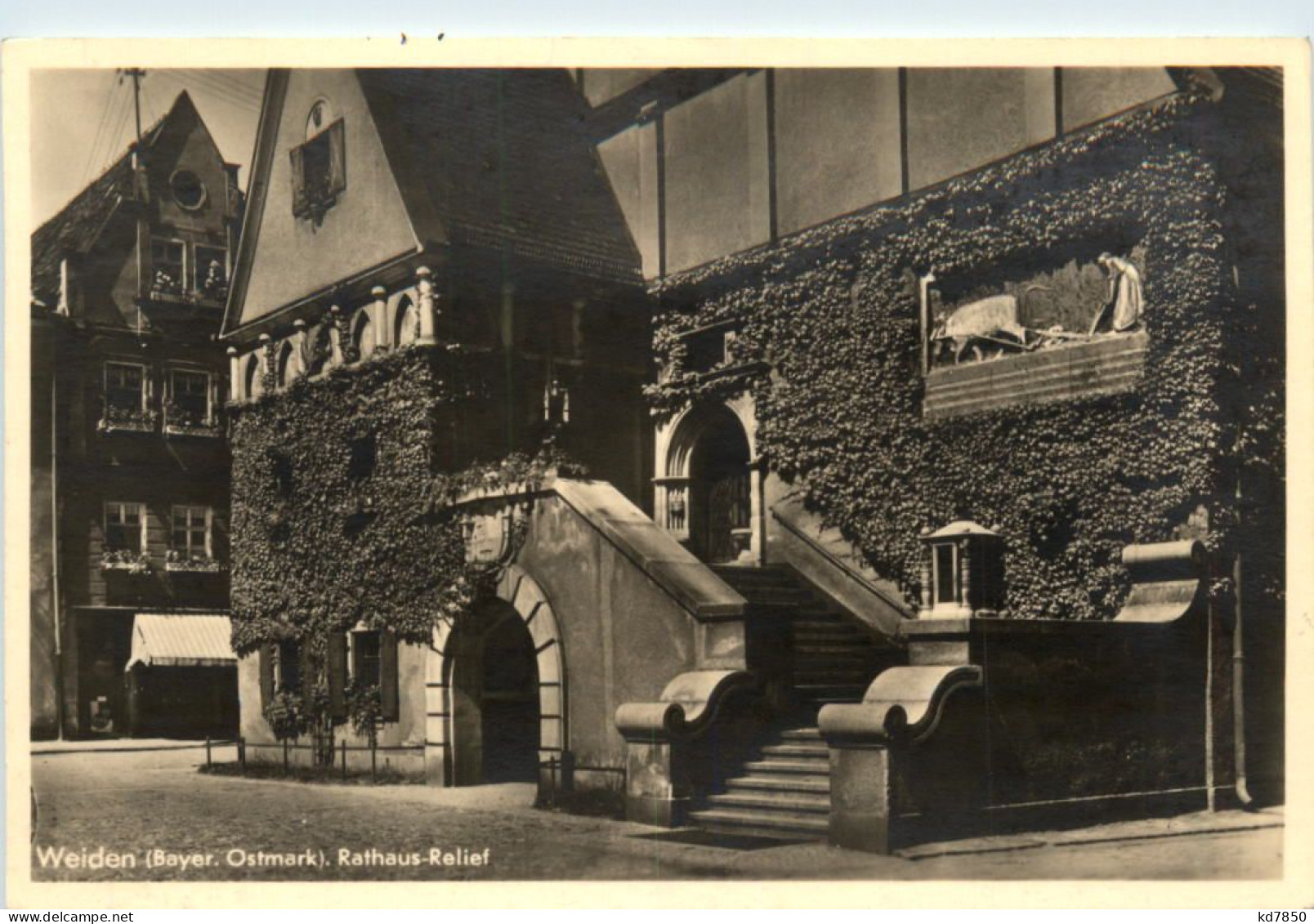 Weiden, Rathaus-Relief - Weiden I. D. Oberpfalz