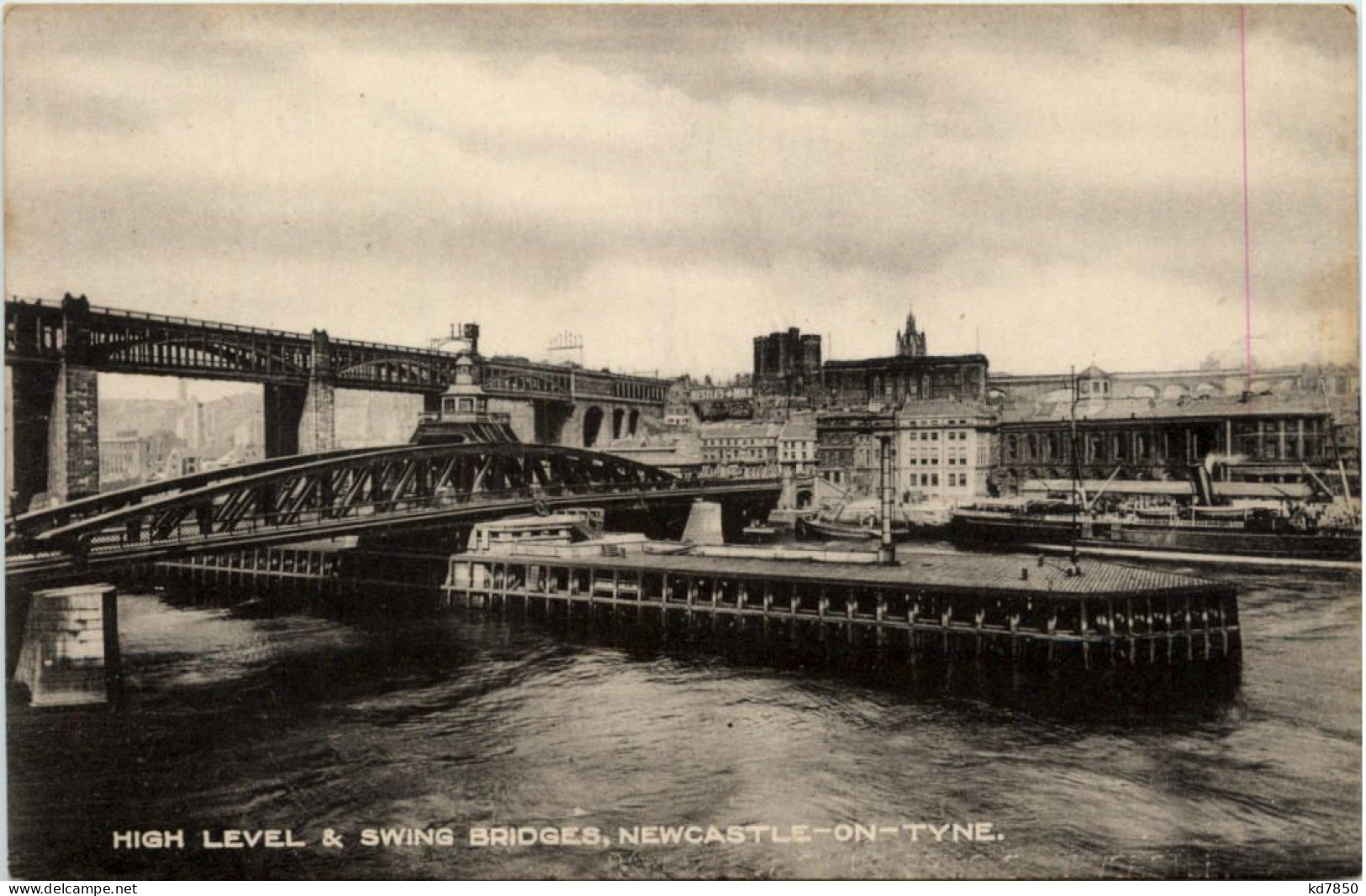 Newcastle On Tyne - High Level & Swing Bridges - Newcastle-upon-Tyne