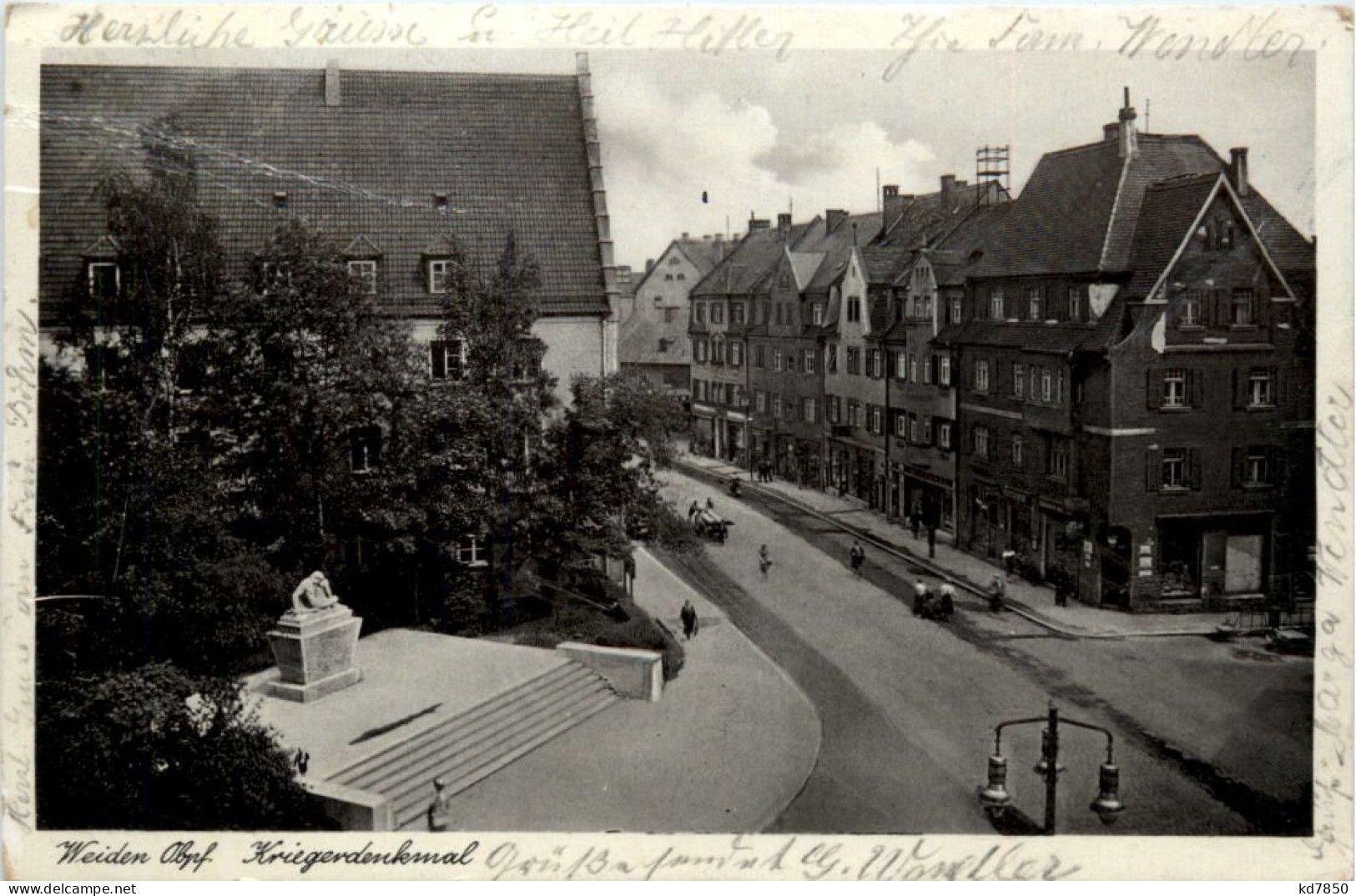 Weiden, Kriegerdenkmal - Weiden I. D. Oberpfalz