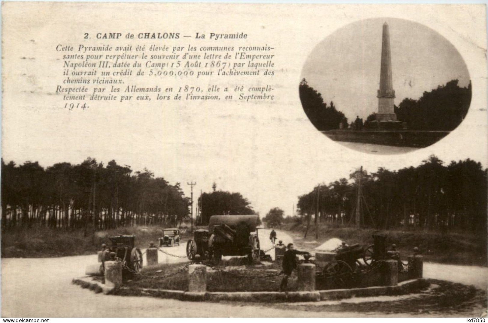 Camp De Chalons - La Pyramide - Camp De Châlons - Mourmelon