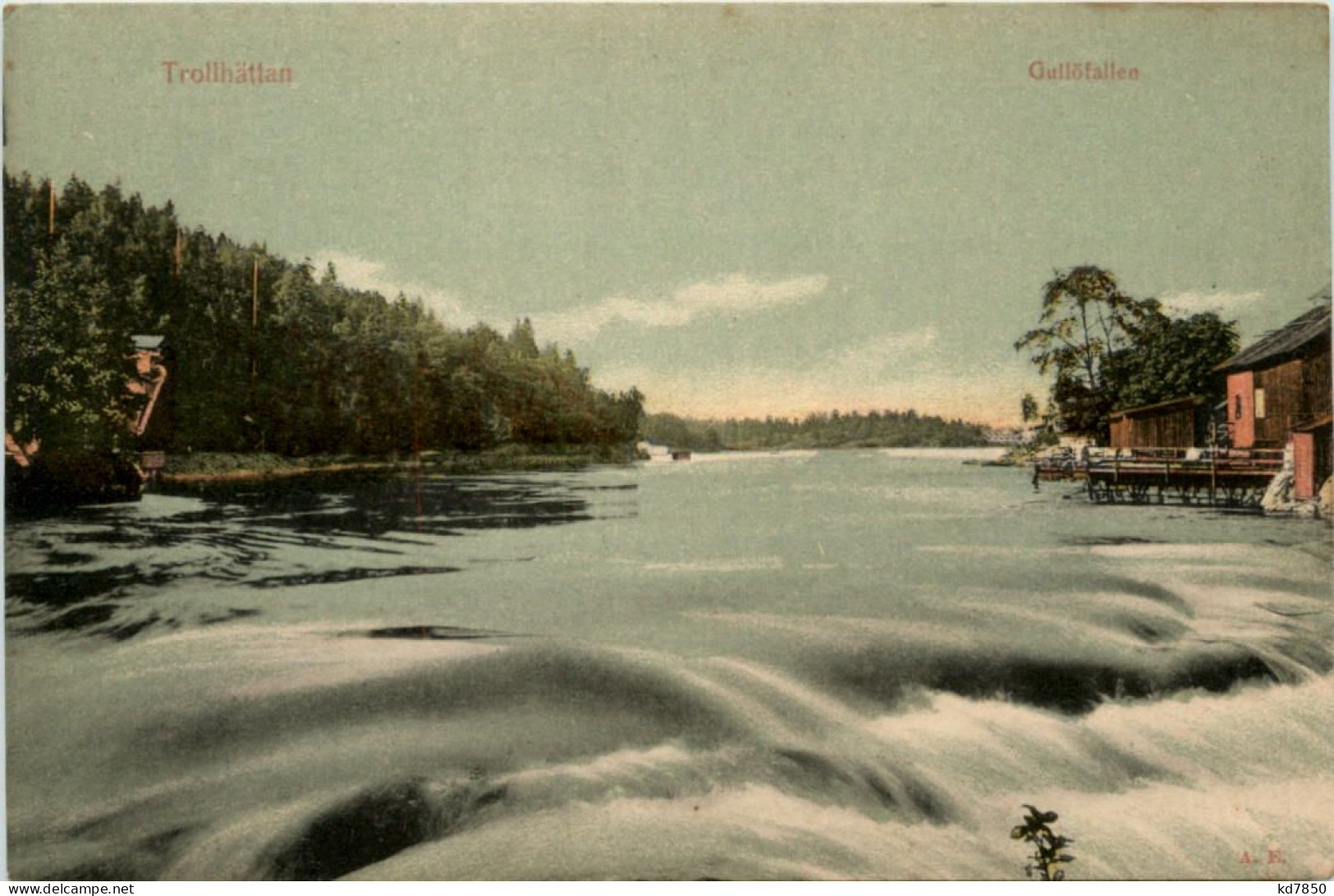 Trollhättan - Gullöfallen - Suède