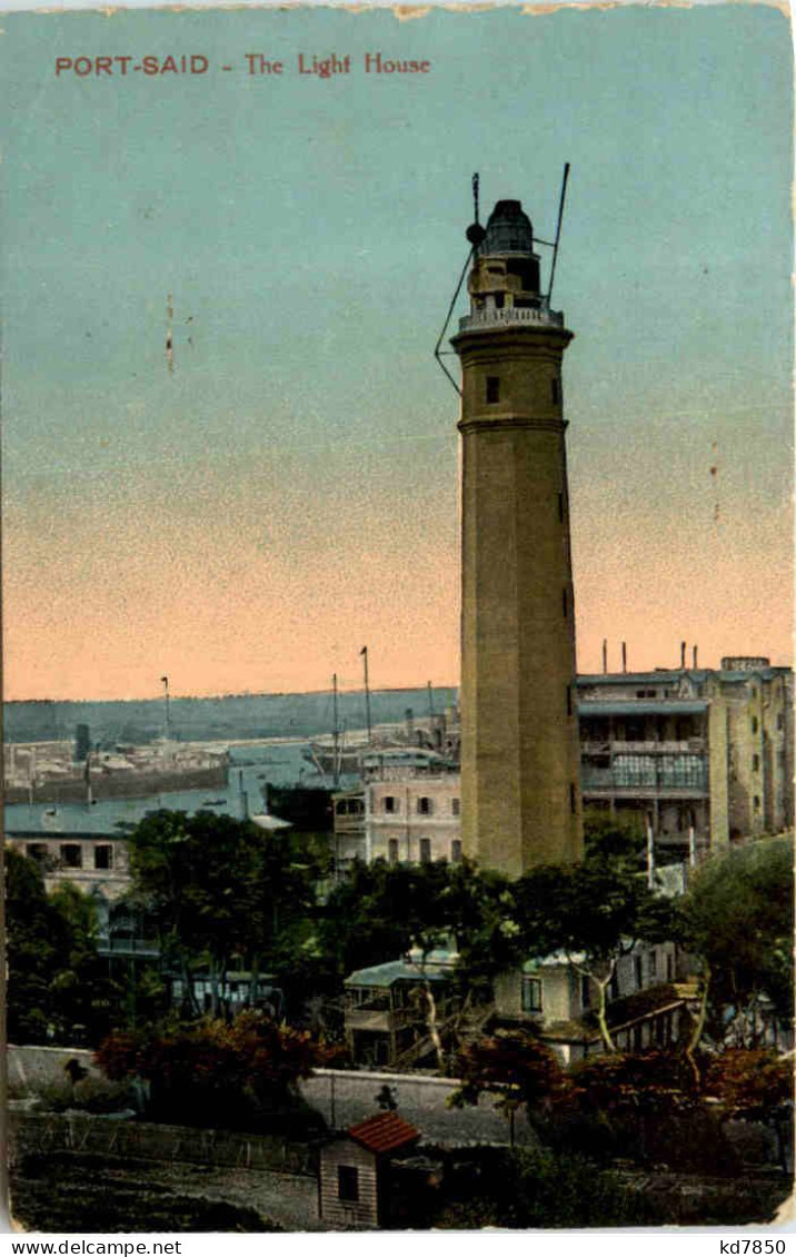 Port Said - The Light Houose - Port-Saïd
