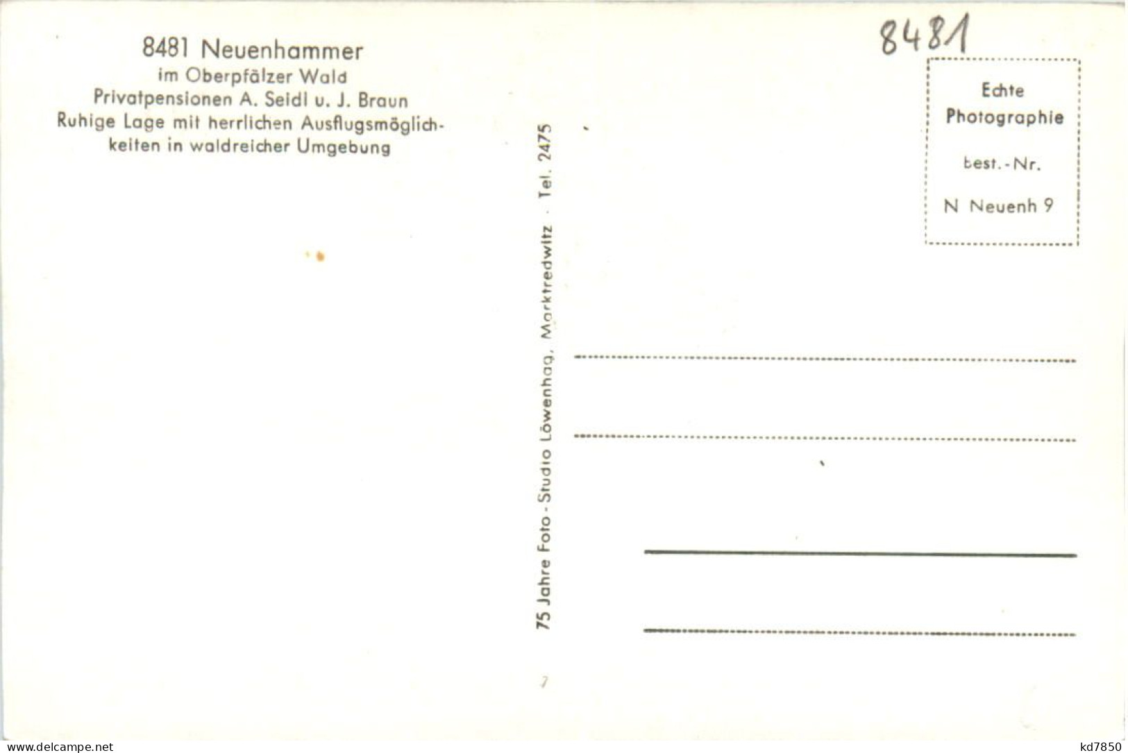 Neuenhammer Opf. - Neustadt Waldnaab