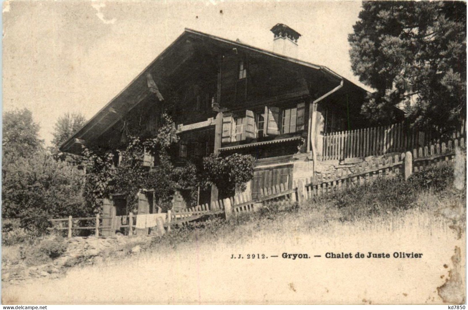 Gryon - Chalet De Juste Olivier - Gryon