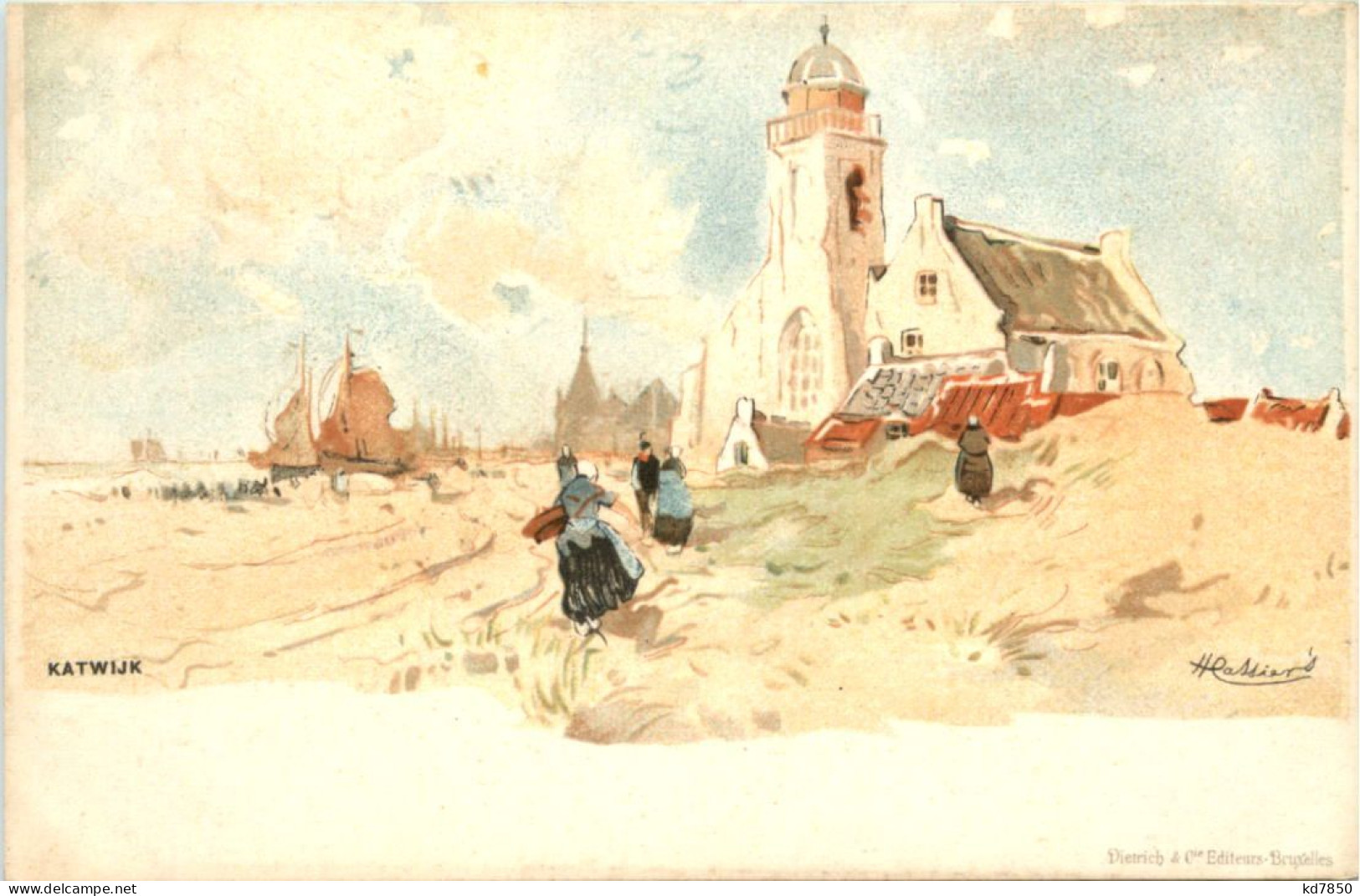 Katwijk - Litho - Katwijk (aan Zee)