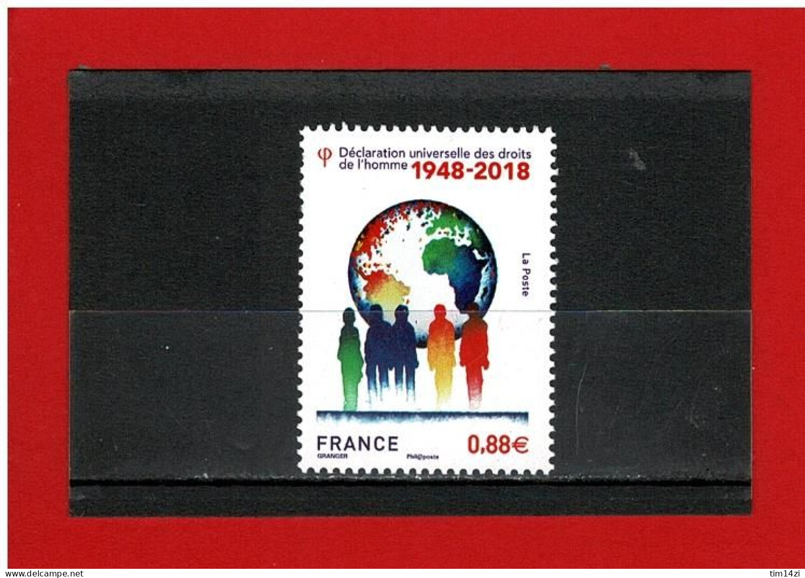 2018 - N° 5290 - NEUF** - 70e  Anniversaire De La Déclaration Universelle Des Droits De L'HOMME -COTE Y & T : 4.00 Euros - Unused Stamps