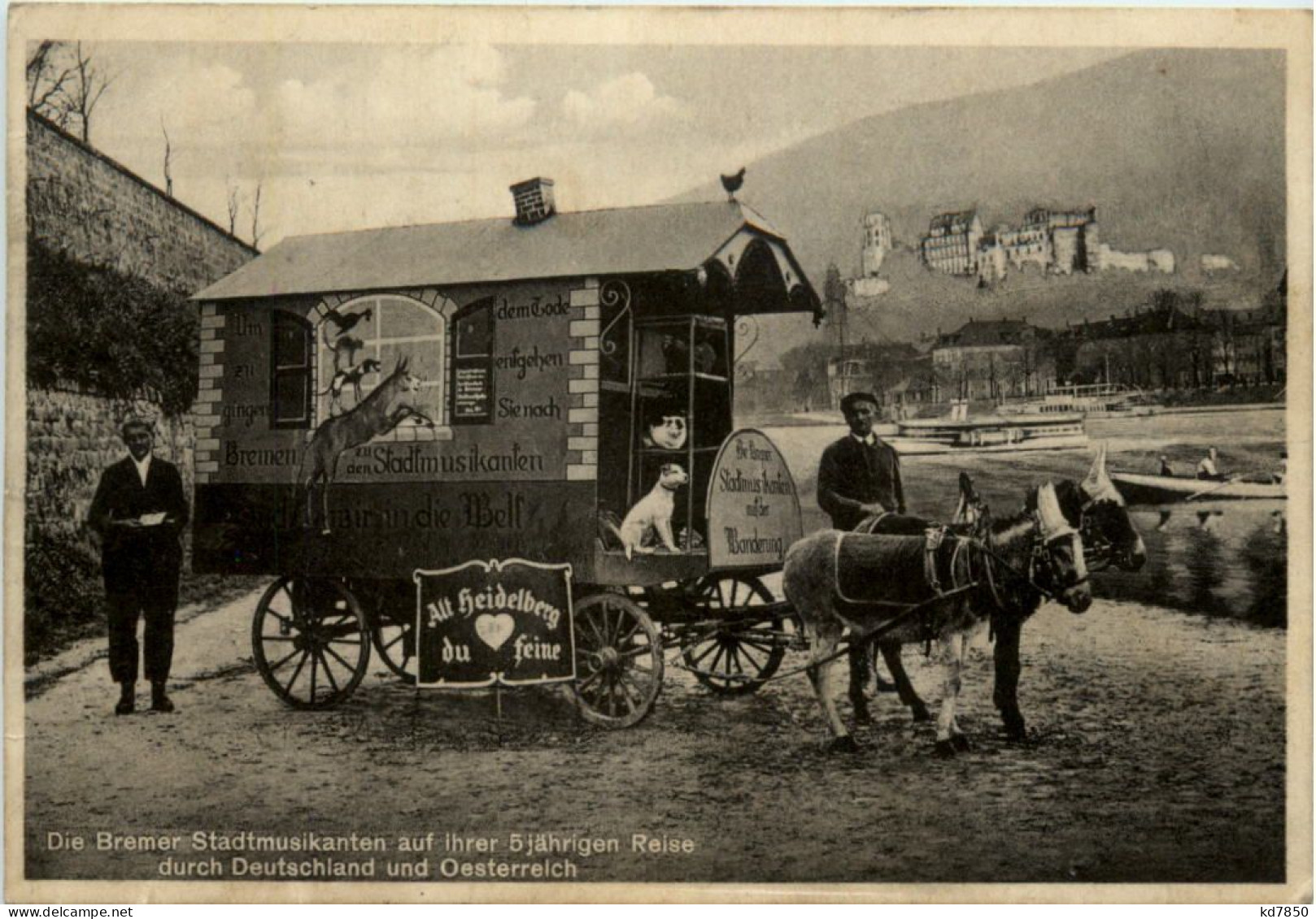 Heidelberg - Die Bremer Stadtmusikanten - Heidelberg