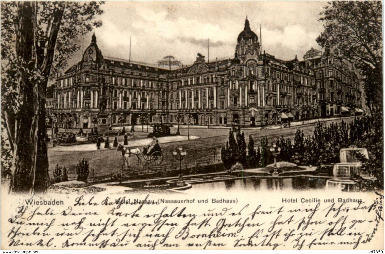Wiesbaden, Hotel Nassau - Wiesbaden