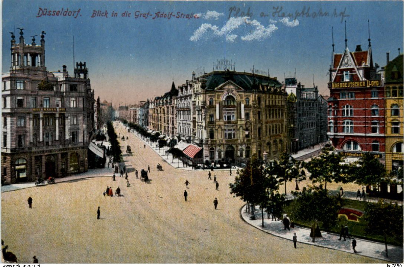 Düsseldorf, Blick In Die Graf-Adolf-Strasse - Düsseldorf