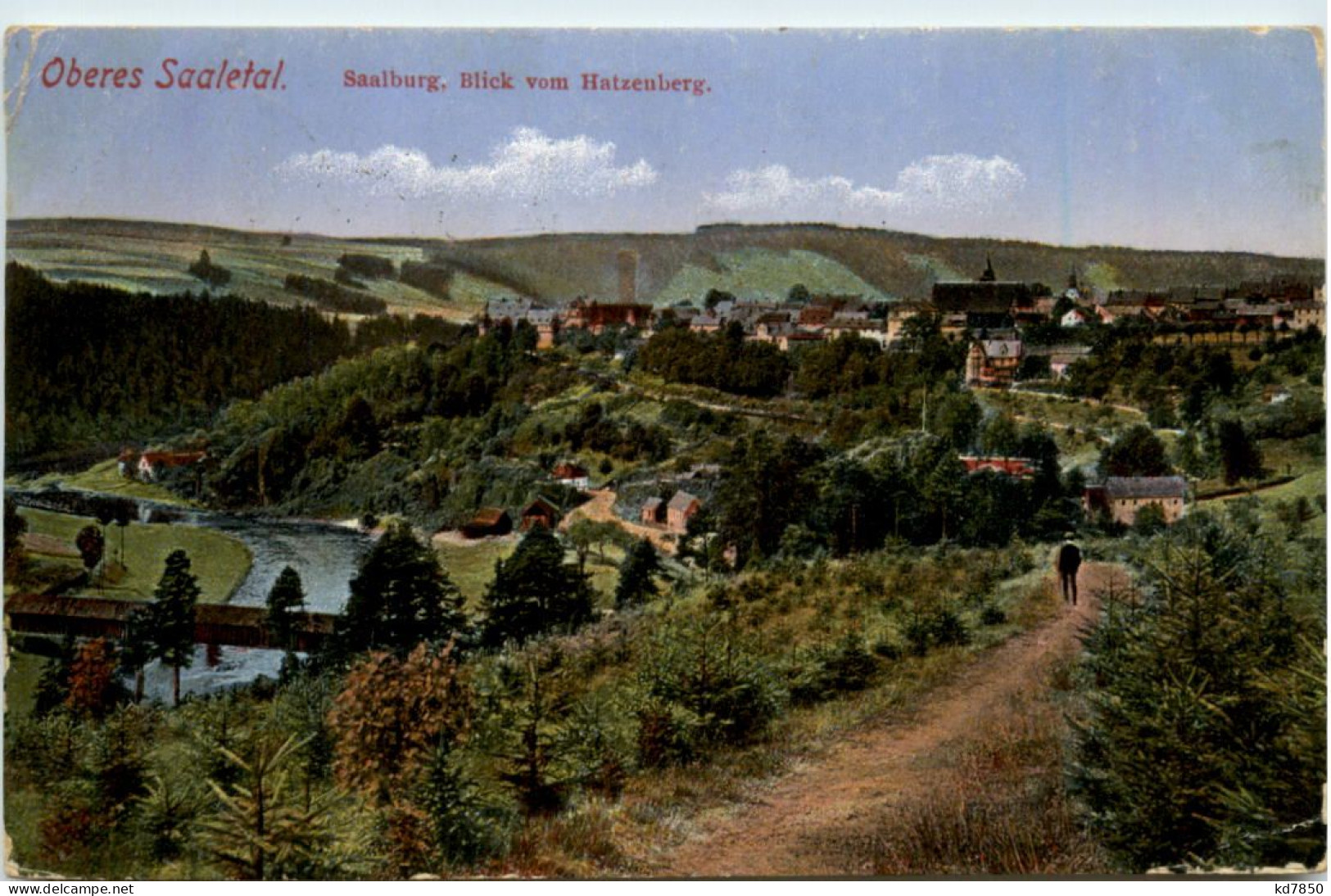 Oberes Saaletal, Saalburg, Blick Vom Hatzenberg - Ebersdorf