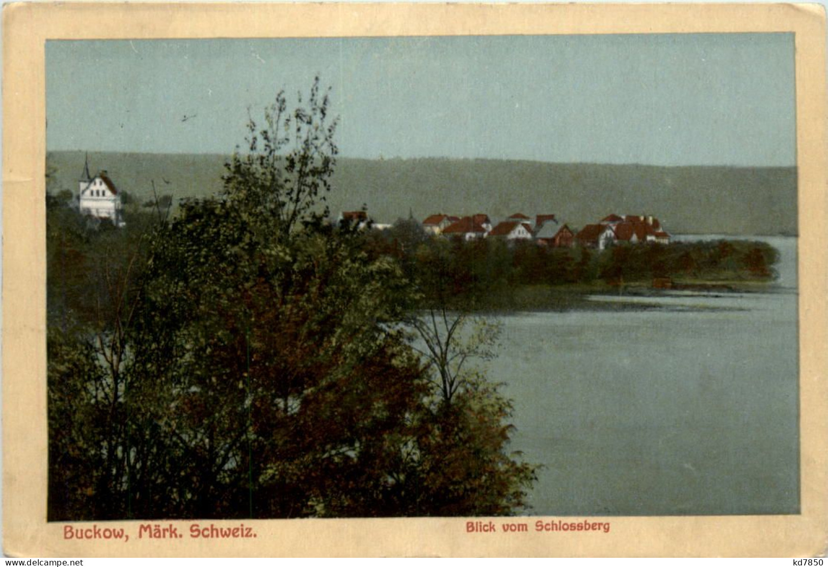 Buckow, Blick Vom Schlossberg - Buckow