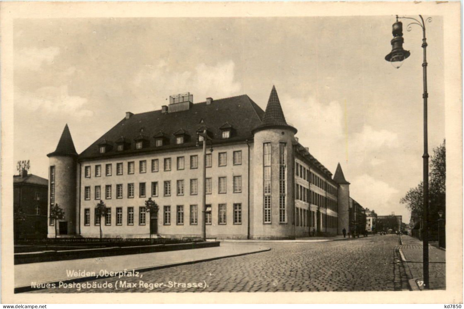 Weiden, Neues Postgebäude - Weiden I. D. Oberpfalz