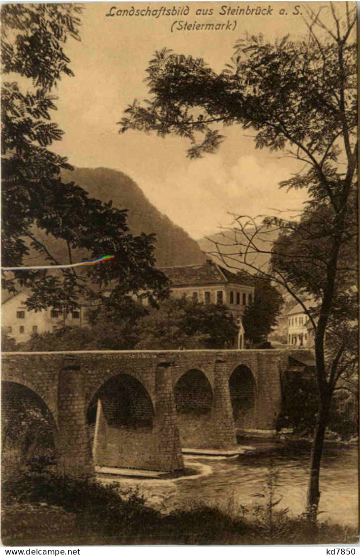 Landschaftsbild Aus Steinbrück A.S. - Bruck An Der Mur