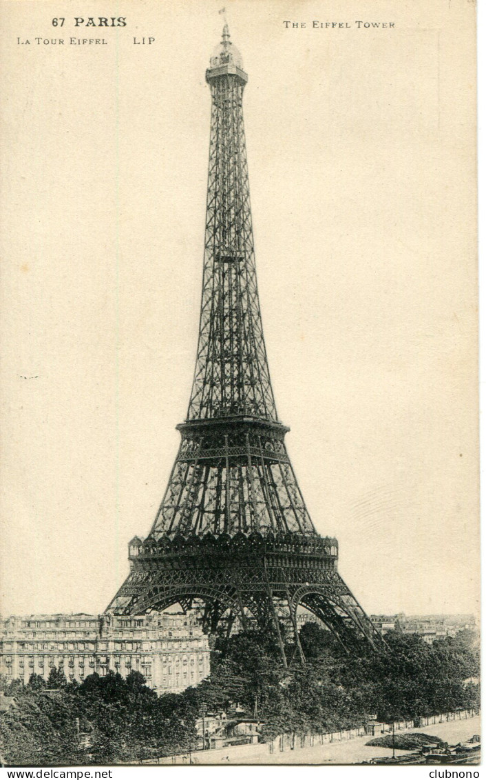 CPA - PARIS - TOUR EIFFEL - Tour Eiffel