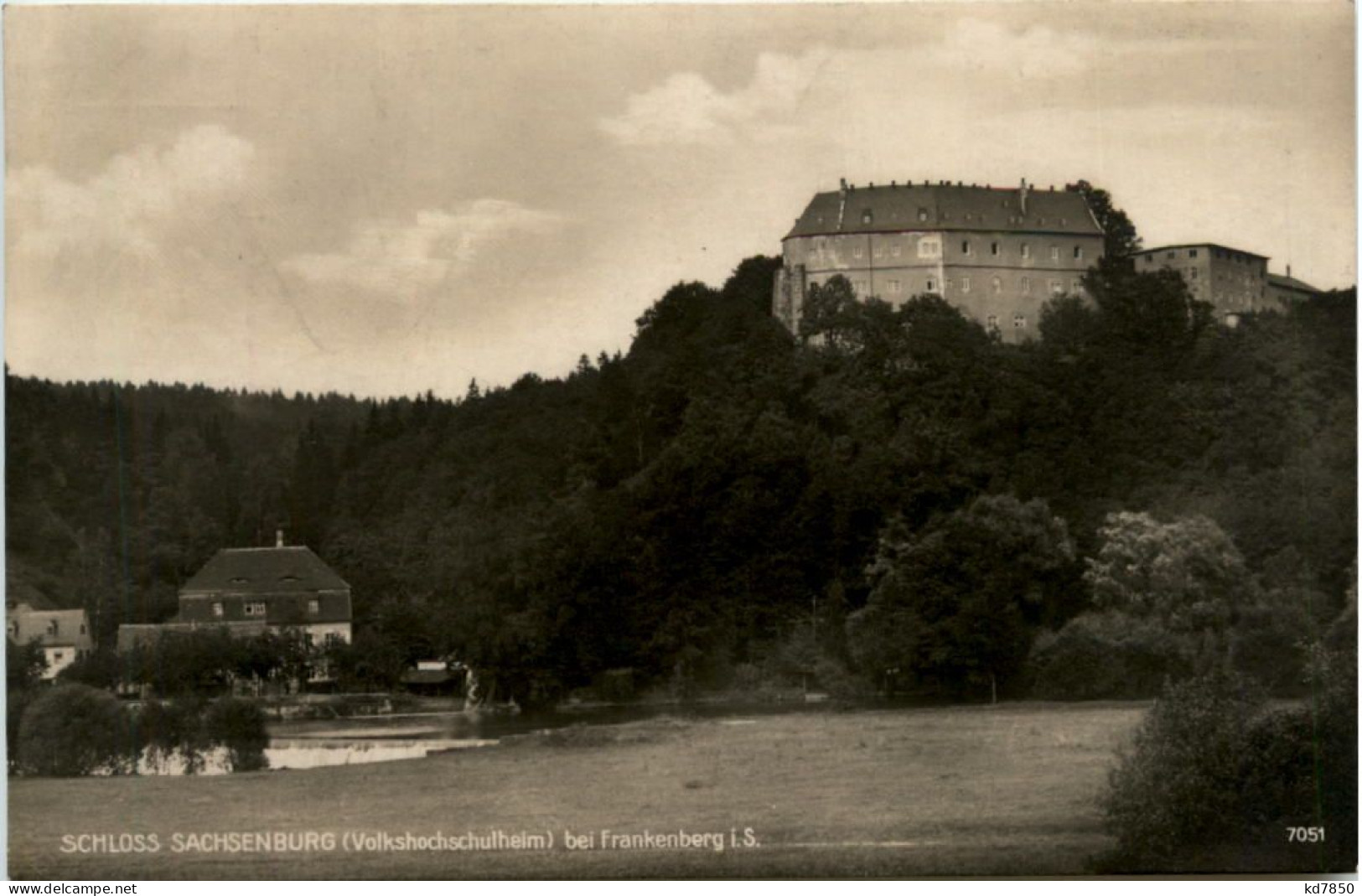 Frankenberg I.Sa., Schloss Sachsenburg - Frankenberg