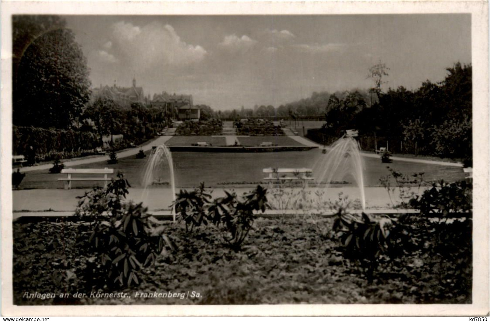 Frankenberg/Sa., Anlagen An Der Körnerstrasse - Frankenberg