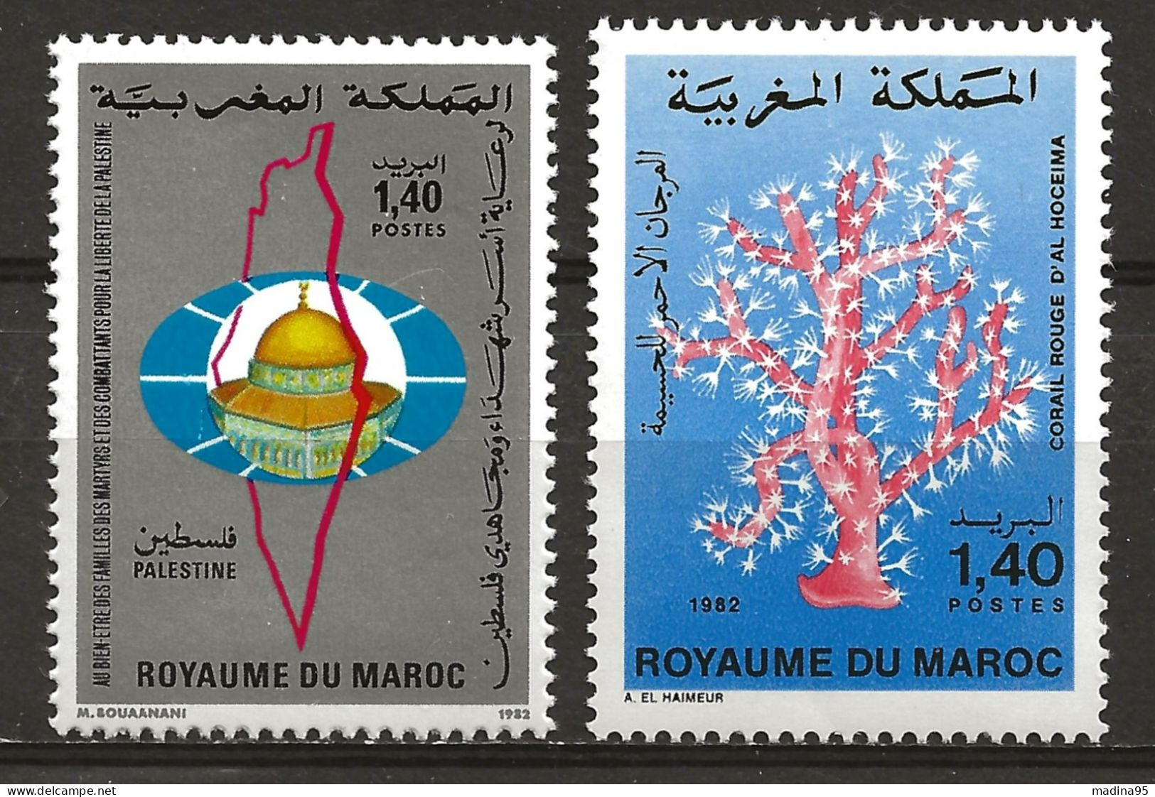 MAROC: **, N° YT 934 Et 935, TB - Marocco (1956-...)