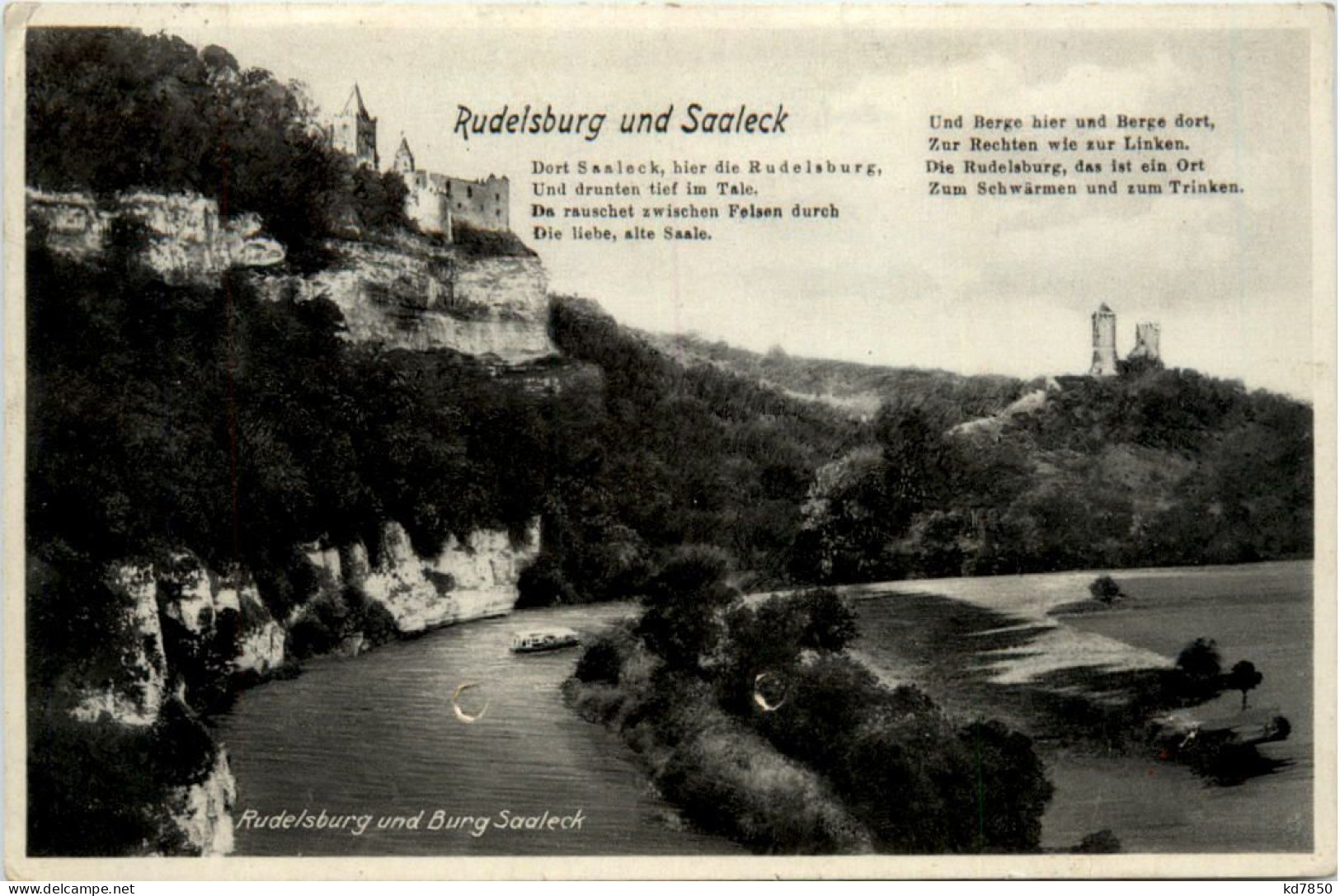 Rudelsburg Und Burg Saaleck - Naumburg (Saale)