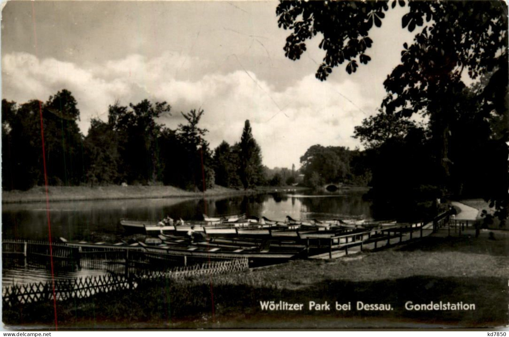 Wörlitzer Park, Gondelstation - Woerlitz