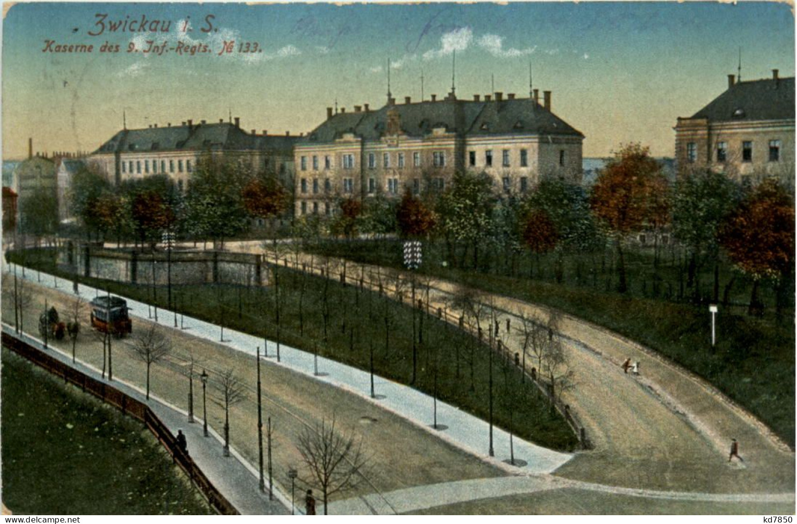 Zwickau, Kaserne Des 9 Inf.Reg. - Zwickau