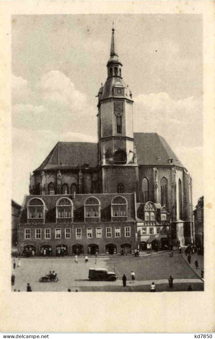 Naumburg, Markt Mit Wenzelskirche - Naumburg (Saale)