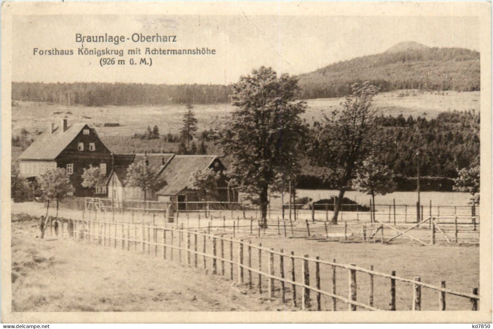 Braunlage-Oberharz, Forsthaus Königskrug - Braunlage