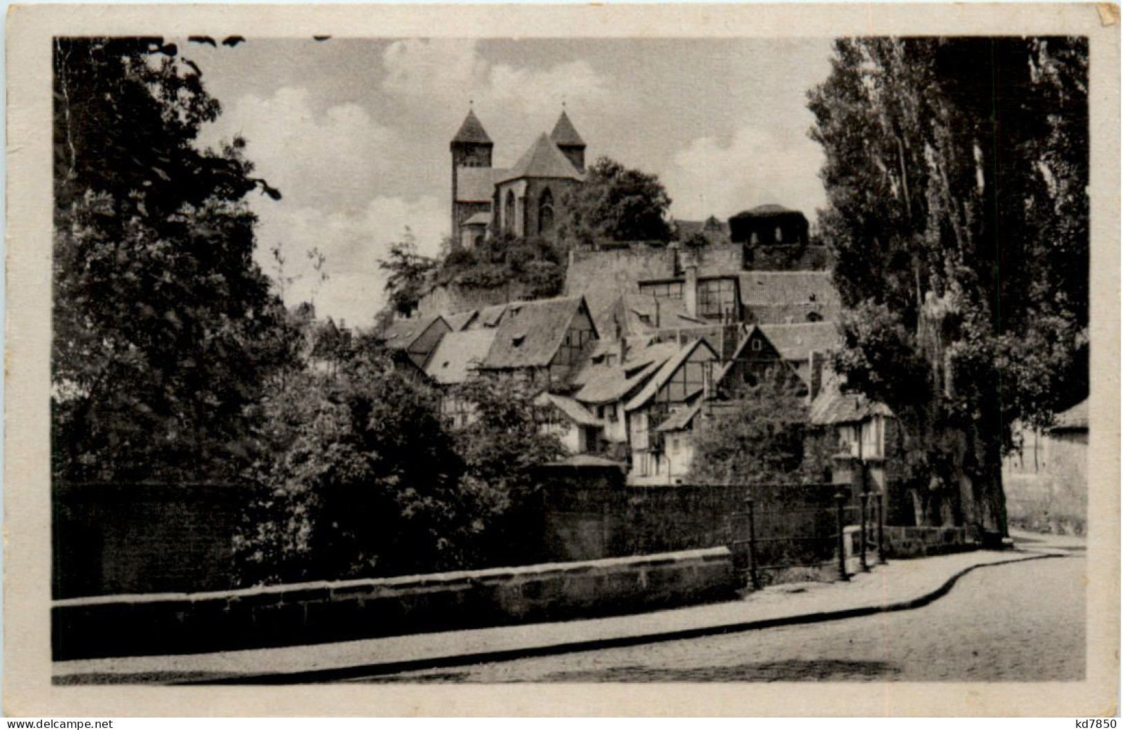 Quedlinburg, Blick Vom Schiffbleek - Quedlinburg