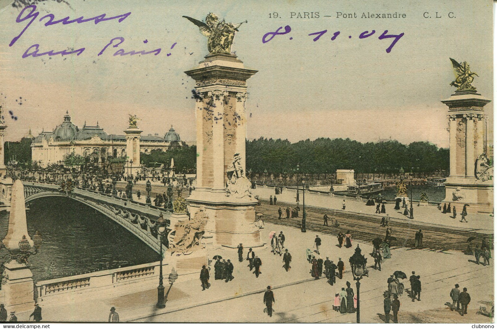 CPA - PARIS - PONT ALEXANDRE - Bridges
